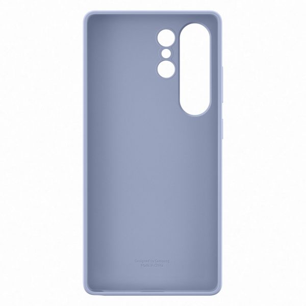 Samsung silikona maciņš priekš Samsung Galaxy S25 Ultra - gaiši zils