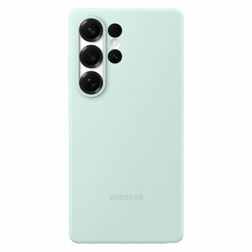 Samsung silikona maciņš priekš Samsung Galaxy S25 Ultra - piparmētru krāsā