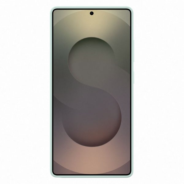 Samsung silikona maciņš priekš Samsung Galaxy S25 Ultra - piparmētru krāsā