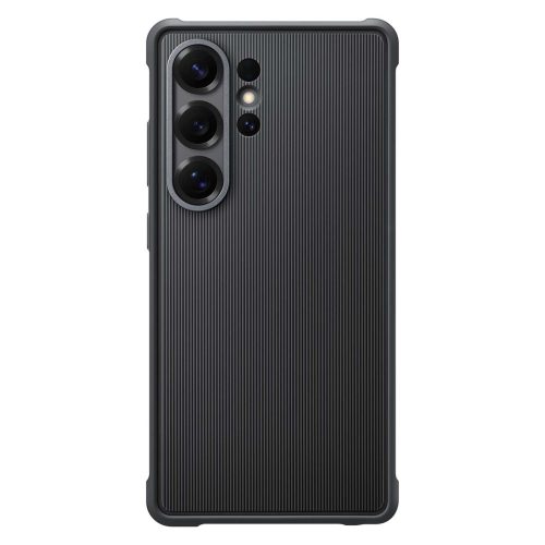 Samsung izturīgs silikona maciņš priekš Samsung Galaxy S25 Ultra - melns