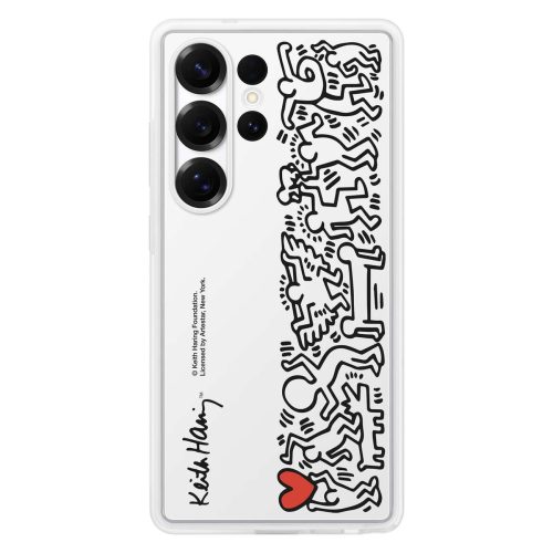 Samsung Flipsuit maciņš priekš Samsung Galaxy S25 Ultra - balts