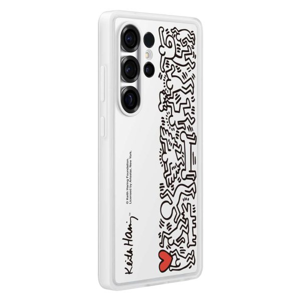 Samsung Flipsuit maciņš priekš Samsung Galaxy S25 Ultra - balts