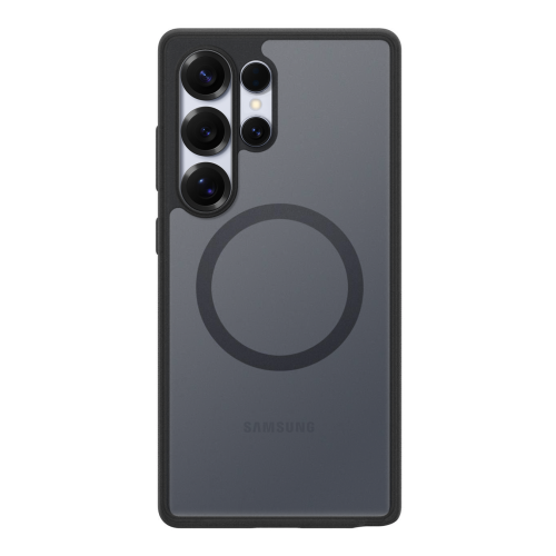 Spigen Capella MagFit silikona maciņš priekš Samsung Galaxy S25 Ultra - melns
