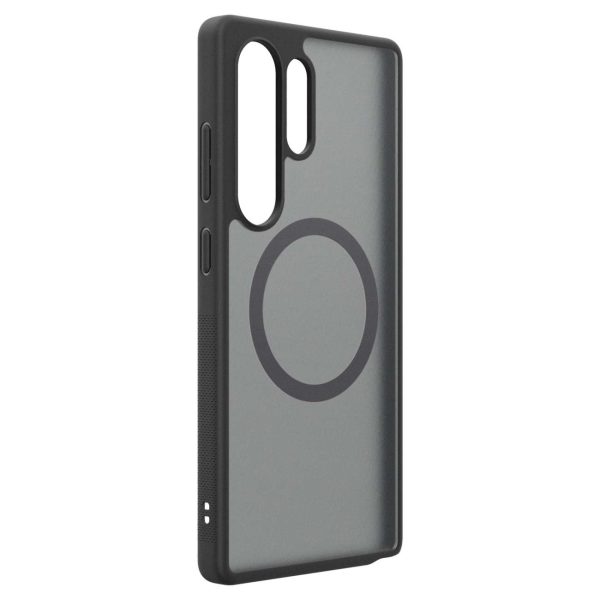 Spigen Capella MagFit silikona maciņš priekš Samsung Galaxy S25 Ultra - melns