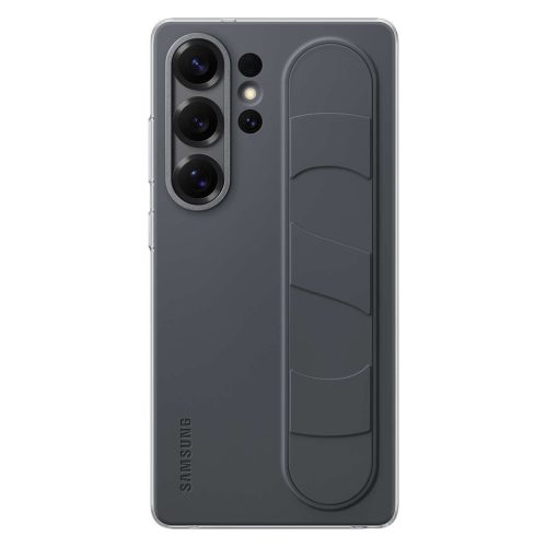 Samsung Galaxy S25 Ultra maciņš ar statīvu, melns