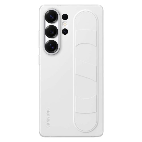 Samsung Galaxy S25 Ultra maciņš ar statīvu, balts