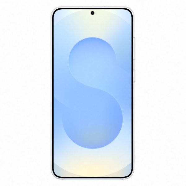 Samsung caurspīdīgs silikona aizmugurējais vāciņš priekš Samsung Galaxy S25+ - caurspīdīgs