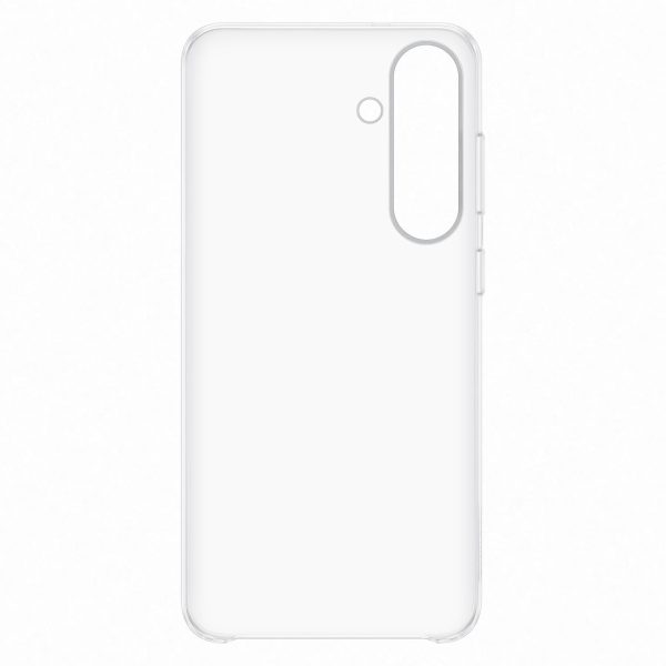 Samsung caurspīdīgs silikona aizmugurējais vāciņš priekš Samsung Galaxy S25+ - caurspīdīgs