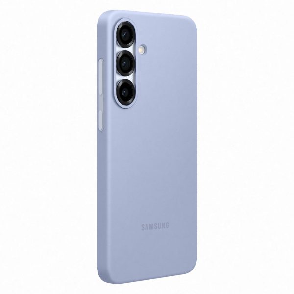 Samsung silikona maciņš priekš Samsung Galaxy S25+ - gaiši zils