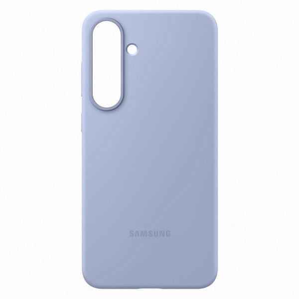 Samsung silikona maciņš priekš Samsung Galaxy S25+ - gaiši zils