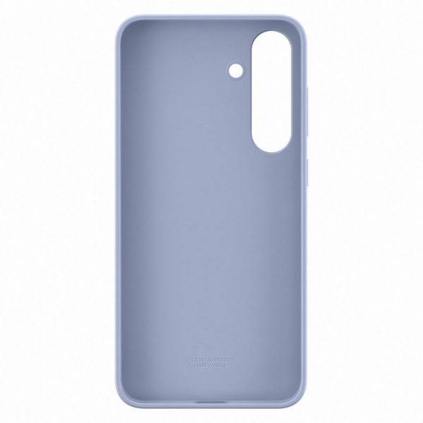 Samsung silikona maciņš priekš Samsung Galaxy S25+ - gaiši zils
