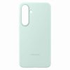 Samsung silikona maciņš priekš Samsung Galaxy S25+ - piparmētru krāsā