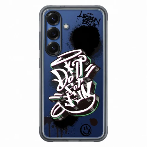 Samsung Flipsuit Case izturīgs silikona maciņš priekš Samsung Galaxy S25+ - melns