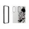 Samsung Flipsuit Case izturīgs silikona maciņš priekš Samsung Galaxy S25+ - melns