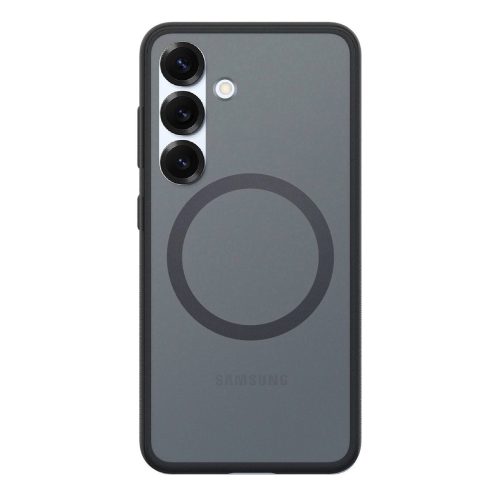 Spigen Capella MagFit silikona maciņš Samsung Galaxy S25+ tālrunim - melns