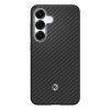 Spigen Enzo Aramid MagFit silikona maciņš priekš Samsung Galaxy S25+ - melns