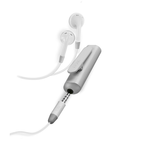 Bluetooth adaptera bezvadu uztvērējs ar stereo komplektu - pelēks