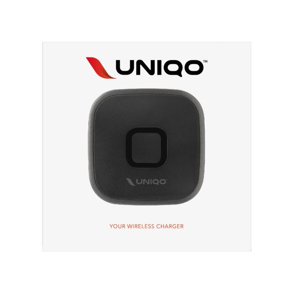 Quick Charge 3.0 10W bezvadu lādētājs - melns