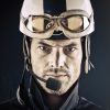 Bezvadu motocikla domofons ar zvanu atbildēšanas funkciju - melns