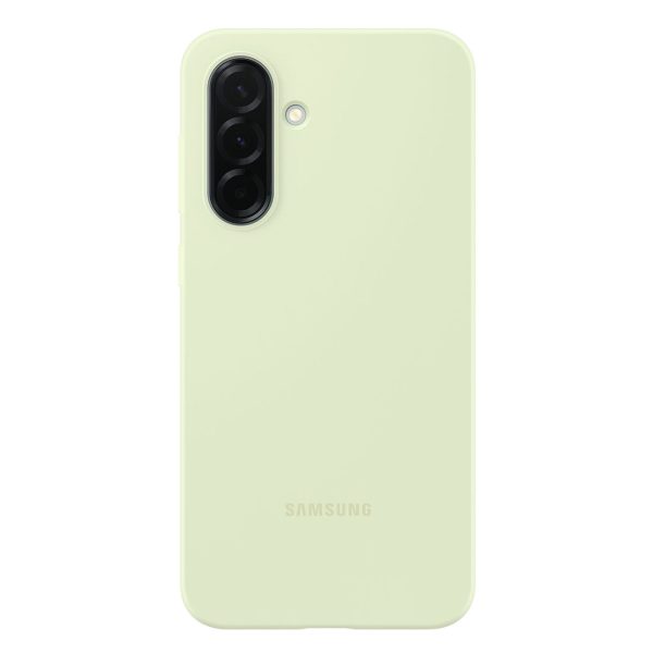 Samsung silikona maciņš Samsung Galaxy A36 5G tālrunim - zaļš