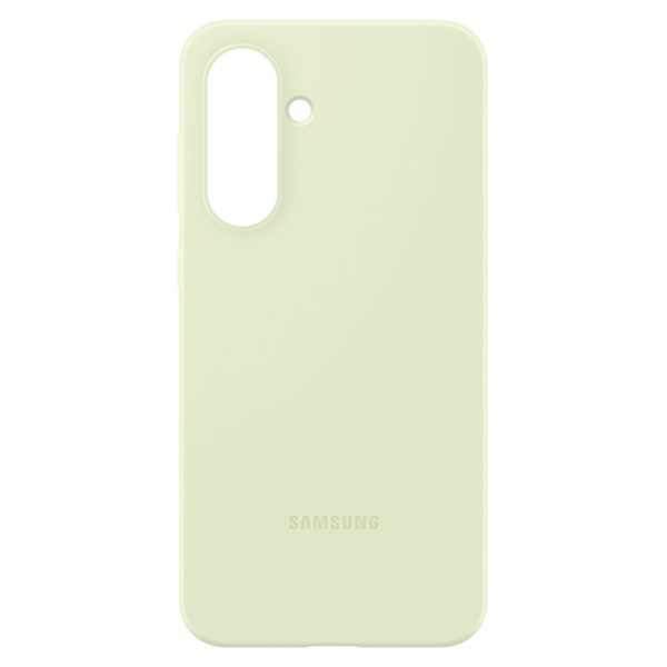 Samsung silikona maciņš Samsung Galaxy A36 5G tālrunim - zaļš