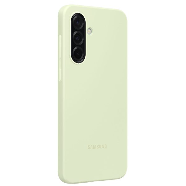 Samsung silikona maciņš Samsung Galaxy A36 5G tālrunim - zaļš
