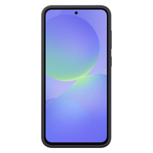 Samsung izturīgs silikona maciņš Samsung Galaxy A36 5G tālrunim - melns