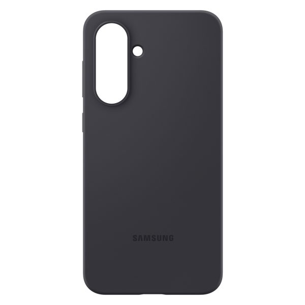 Samsung izturīgs silikona maciņš Samsung Galaxy A36 5G tālrunim - melns