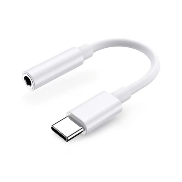 Samsung DAC USB-C austiņu adapteris - Mini Jack 3.5mm - balts