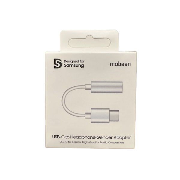 Samsung DAC USB-C austiņu adapteris - Mini Jack 3.5mm - balts