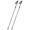 Nūjošanas alumīnija trekinga nūjas 110 - 130 cm - violetas