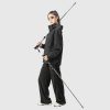 Nūjošanas alumīnija trekinga nūjas 110 - 130 cm - violetas