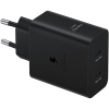 Samsung USB-C 50W sienas lādētājs ar USB-C kabeli - melns
