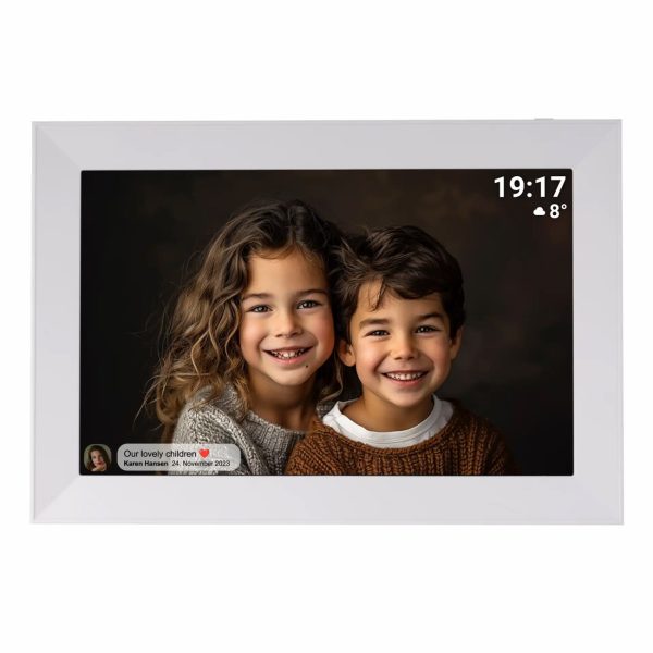 Digitālais foto rāmis PFF-1012WMK2 10.1'' 16GB microSD Wi-Fi - balts