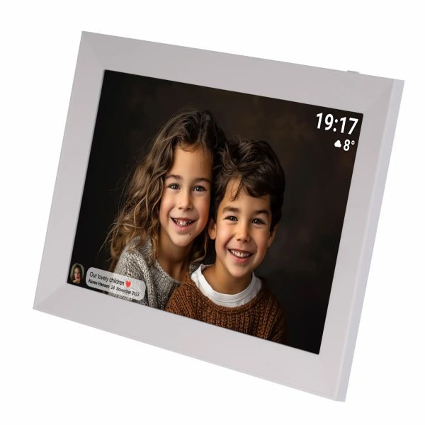 Digitālais foto rāmis PFF-1012WMK2 10.1'' 16GB microSD Wi-Fi - balts