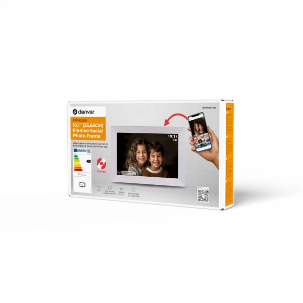 Digitālais foto rāmis PFF-1012WMK2 10.1'' 16GB microSD Wi-Fi - balts