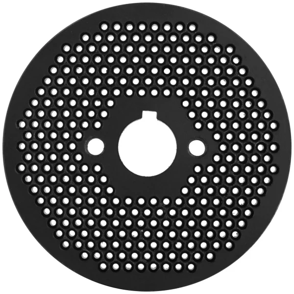 Matrica granulu presei WIE-PM-1500 WIE-PM-500 dia. 120 caurumi 2,5 mm