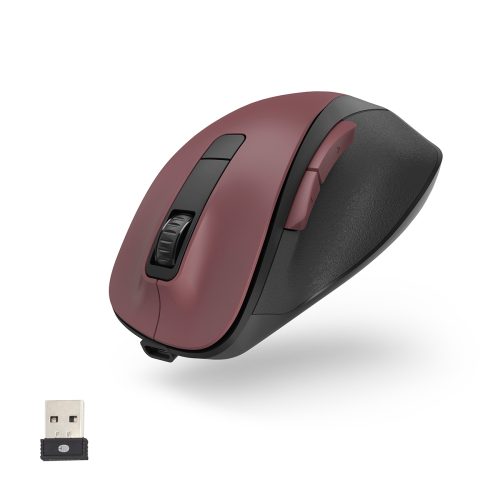 MW-500 V2 bezvadu pele ar akumulatoru - bordo