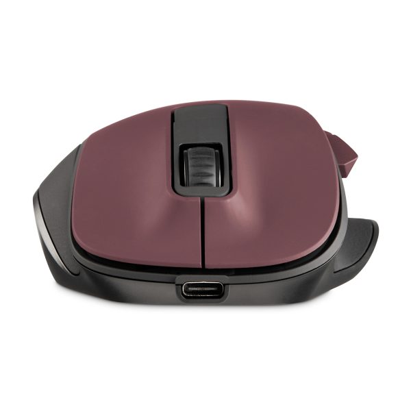 MW-500 V2 bezvadu pele ar akumulatoru - bordo