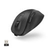 MW-500 V2 bezvadu pele ar akumulatoru - melna