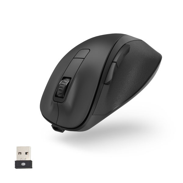 MW-500 V2 bezvadu pele ar akumulatoru - melna
