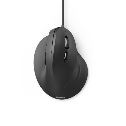 Vadu pele EMC-500 ergonomiska vertikāla - melna