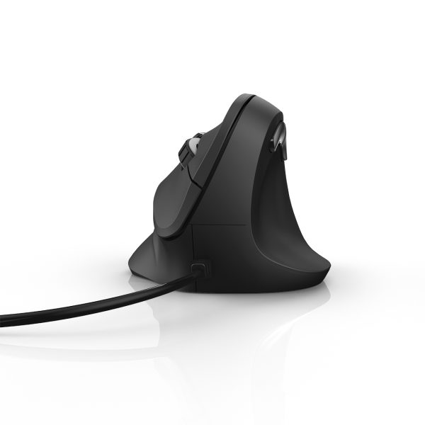 Vadu pele EMC-500 ergonomiska vertikāla - melna