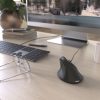 Vadu pele EMC-500 ergonomiska vertikāla - melna