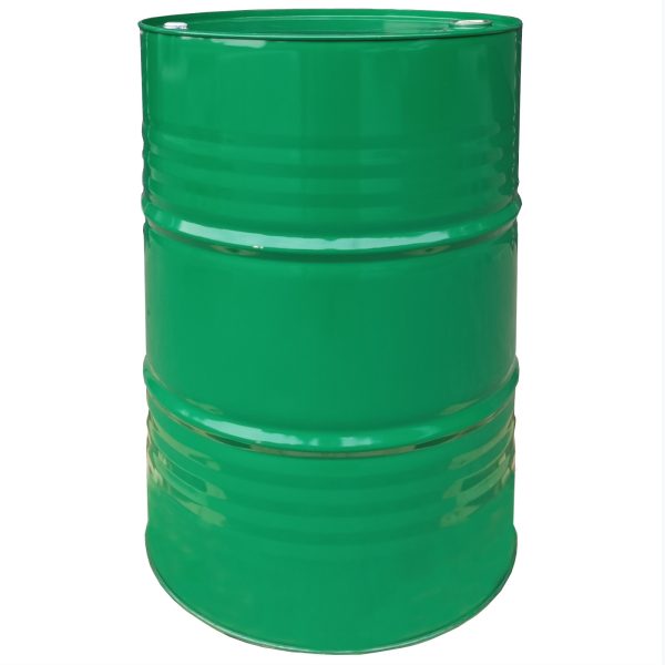 Tērauda metāla muca TH 216,5L ar rievām, 3/4 un 2 korķiem vākā - GREEN MIX
