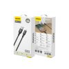 Kabelis USB-A - iPhone Lightning pinums 3A 30W 1.2m - melns