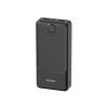 Powerbank K10 10000mAh USB-A 2.4A - melns