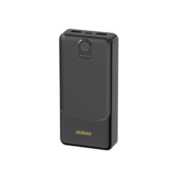 Powerbank K10 10000mAh USB-A 2.4A - melns