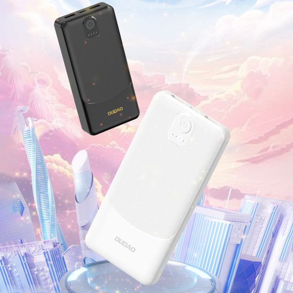 Powerbank K10 10000mAh USB-A 2.4A - melns