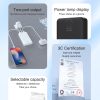 Powerbank K10 10000mAh USB-A 2.4A - melns